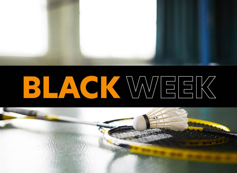 Black Week | 10er-Karte Badminton & Squash